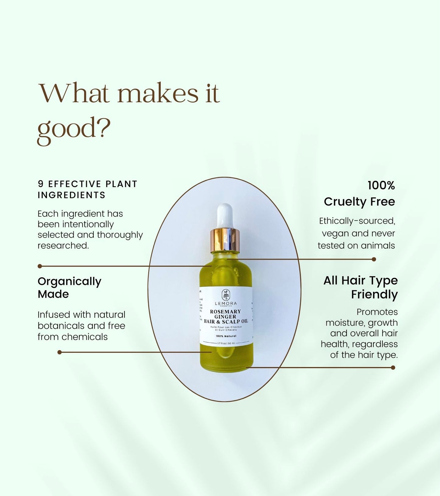 Rosemary Ginger Hair & Scalp Oil