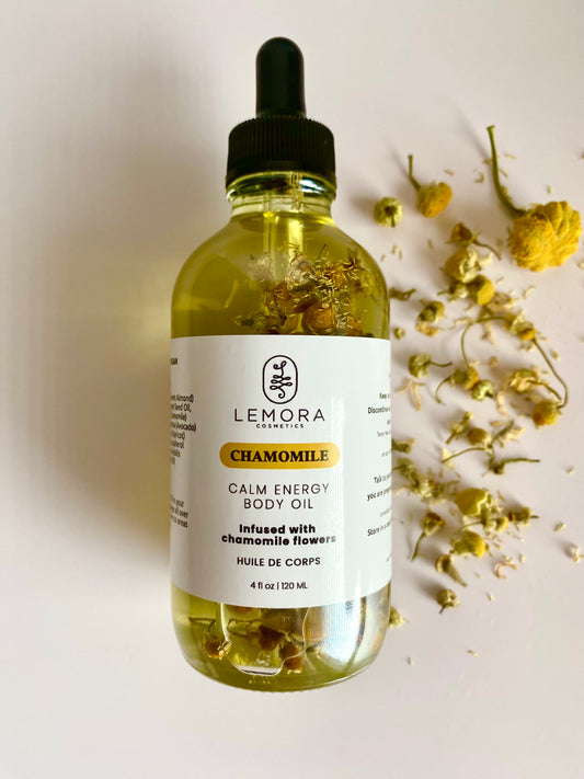 Chamomile Calm Energy Body Oil - 4oz